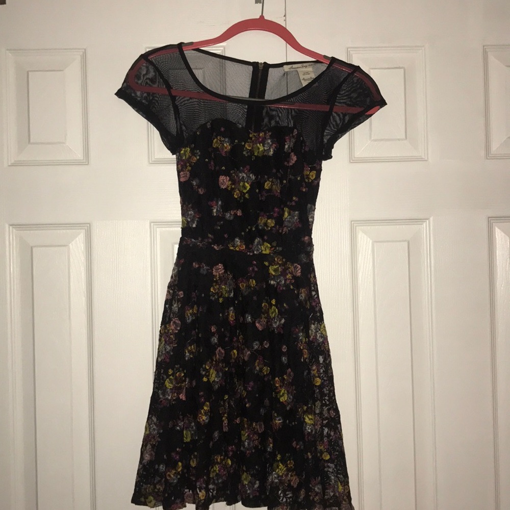 Dark Floral Dress